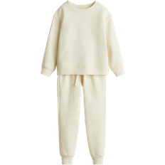 H&M Sweatshirt Set 2-piece - Light Yellow (1248353007)