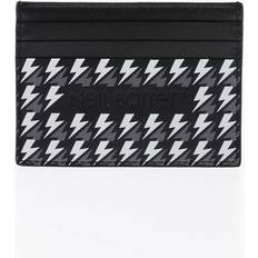 Neil Barrett Thunderbolt Printed Leather Card Holder - Unica