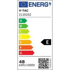 V-TAC Samsung M-Series 48W 150cm LED Hermetic Armatur Loftplafond