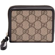 Gucci Wallets Gucci Gg Emblem Zipped Mini Wallet