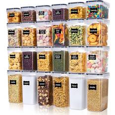 Airtight food storage containers Vtopmart Airtight Food Storage Kitchen Container 24pcs 33L