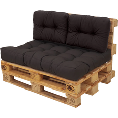 Sitzkissen Sun Garden Pallet 3 pieces Sitzkissen Grau