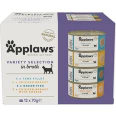 Applaws Kæledyr Applaws Selection in Broth 12x70g
