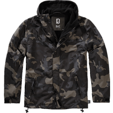 5XL Ytterkläder Brandit Frontzip Windbreaker - Darkcamo