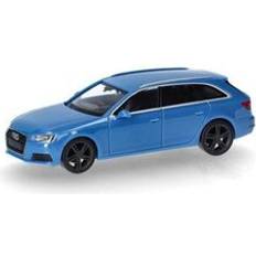 Herpa H0 Car Audi A4 Avant Turbo Blue