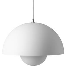 Pendler &Tradition Flowerpot VP2 Matte White Pendel ∅ 50cm