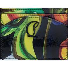 Floral Card Holder Multi Navy