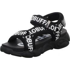 Buffalo Slippers & Sandals Buffalo Vegan Platform Sandals - Black White