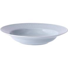 Blåa Djupa tallrikar Rörstrand Swedish Grace Ice Djup tallrik 25cm