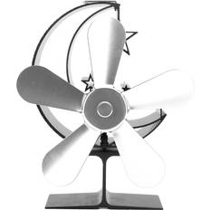 5 Blade Heat Powered Stove Fan