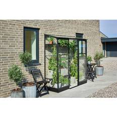 Vrijstaande Kassen Muurkas Qube Lean-to 26 Halls Greenhouses Royal Well 189x65x204 cm