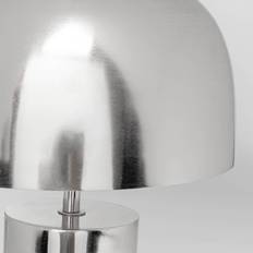 Kare Design Bordlamper Kare Design Loungy Krom Stål 38 cm Grå Bordlampe