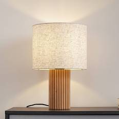 Lindby Kimiko Höjd 38 cm Trä Bordslampa