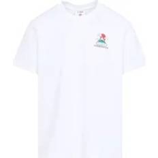 Casablanca Bomull T-shirt Med Logotyp -
