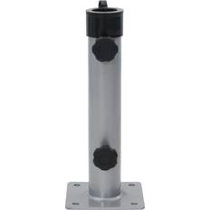 Steel Parasol Bases vidaXL Parasol Base for Ø38 48 mm Pole Silver Steel