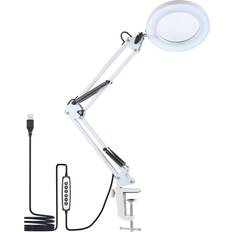 Tomtop Jms D C5V 2A 8W 80LEDs Desk Light Black Table Lamp