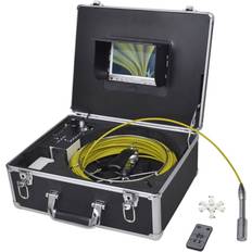 vidaXL Caméra D'Inspection De Tuyaux 30 m Avec Boítier De Commande Dvr
