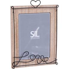 Black Wire Love Script Natural