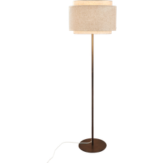 Nordlux Beige Gulvlamper & Havelamper Nordlux Takai Brunish Brass Beige Gulvlampe