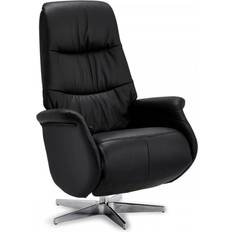 Møbler Furn House Delta Black Lænestol 114cm