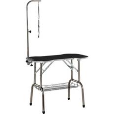 Pawhut Dogs - Fur & Dental Care Products Pets Pawhut Foldable Dog Grooming Table 94.5x55.3x80.6cm