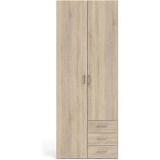 Freemans Space Oak Wardrobe 77x200cm