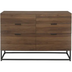 Birlea Houston Walnut Chest of Drawer 120x79cm