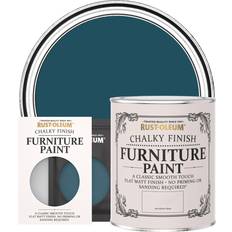 Rust-Oleum Chalky Furniture Wood Paint Commodore Blue 0.75L