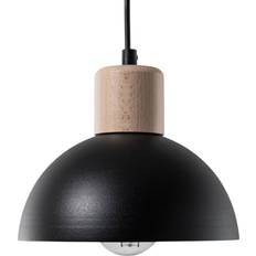 Emibig Lamper Emibig Seco Pendellampe Ø 18 cm Sort Metal Pendel
