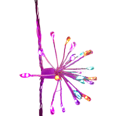 Samuel Alexander 20 Multi Function Starburst Battery Operated Lights Yellow Christmas Tree Light