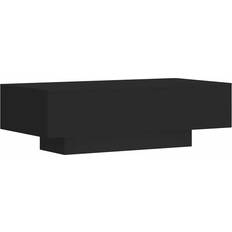 Tavolini vidaXL Engineered Black Tavolino 100x49.5cm