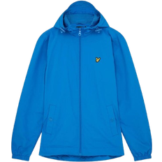 Lyle & Scott Zip Through Hooded Jacket - Bright Blue
