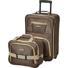 Rockland Resväskeset Rockland Fashion 2 delar - Brown