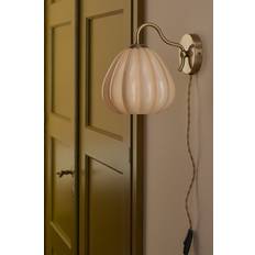 Vägglampa Elba Mässing