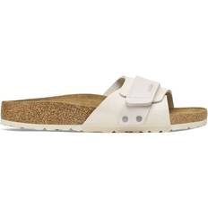 Nubuck Sandals Birkenstock Oita Suede Leather - Antique White