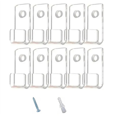 CD & Vinyl Storage Jojomino 30PCS Vinyl Record Display Shelf