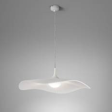Bover LED Hængelampe Mediterránia Hvid Ø 52 cm Pendel