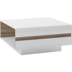 Furniture To Go Small Designer White Coffee Table 75x75cm
