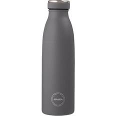 AYA&IDA Dark Grey Vattenflaska 0.5L