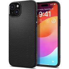 Spigen Mobilfodral Spigen Liquid Air Case for iPhone 15 Matte Black