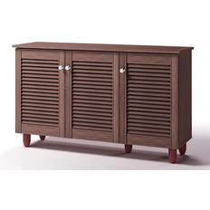 Timber Art Design Modern Dark Wenge Shoe Rack 114x67.5cm