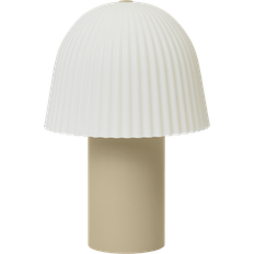Ferm LIVING Bordslampor ferm LIVING Frill Portable Lamp Cashmere White W15.4 x D0 x H22 cm Bordslampa