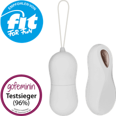 Vibro-Ei mit Funkfernbedienung 7.5cm White