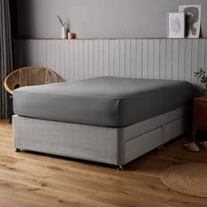 Silentnight Supersoft Collection Bed Sheet Grey