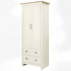 Beige Clothing Storage GFW Lancaster Cream Wardrobe 79x180cm