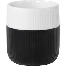 Royal Copenhagen Fluted Contrast Dahlia Black Krus 35cl