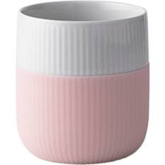Royal Copenhagen Fluted Contrast Dahlia Pink Mugg 35cl