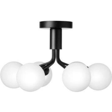 Nuura Apiales Black/Opal Pendant Lamp ∅ 50cm