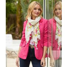 Florals Accessories Joe Browns Spring Flowers Tassel Scarf - Pink Multi
