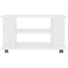 vidaXL 800189 White TV-bänk 80x45cm